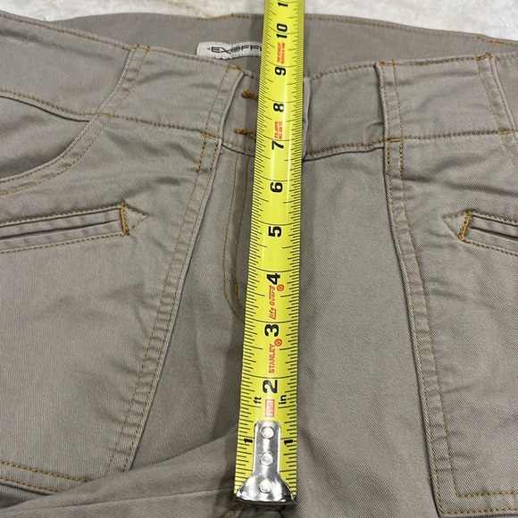 NEW ExOfficio Boot Cut Khaki Chino Pants Multi-Pocket Travel Style Size 8 - Picture 9 of 11